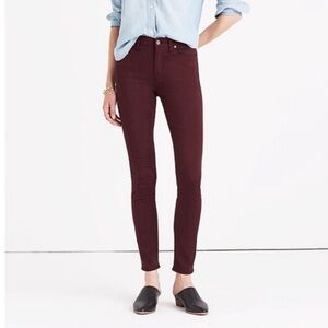 Madewell Skinny High Rise Pants